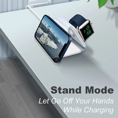 Nova MagCharge 3-in-1: 15W Fast Wireless Charger